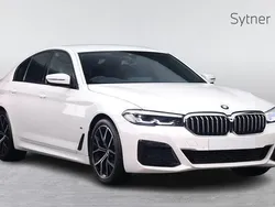 White Used 2022 BMW 520 M Sport | £30,500 (Fair price)