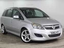 Silver Used 2010 Vauxhall Zafira SRi MPV | £2,995 (A bit pricey)
