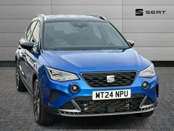 Blue Used 2024 Seat Arona FR SUV | £17,250 (Fair price)