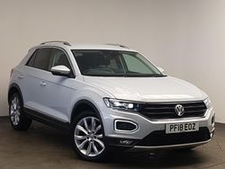 Silver Used 2018 VW T-Roc SEL SUV | £17,298 (Fair price)