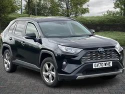 Black Used 2021 Toyota RAV4 Hybrid Design SUV | £25,995 (Fair price)