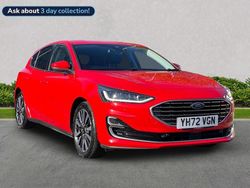 Red Used 2022 Ford Focus Titanium Hatchback | £14,650 (A bit pricey)