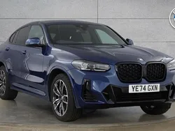 Blue Used 2024 BMW X4 M Sport SUV | £44,850 (Good price)