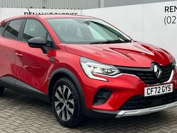 Id metallic flame red Used 2022 Renault Captur Evolution SUV | £15,381 (Fair price)