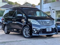 Black Used 2011 Toyota Alphard MPV | £17,995