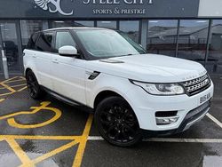 White Used 2015 Land Rover Range Rover Sport HSE SUV | £17,485 (Good price)