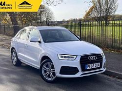 White Used 2016 Audi Q3 S-Line SUV | £11,995 (Fair price)