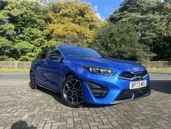 Blue Used 2024 Kia Ceed GT GT-Line Hatchback | £21,300 (Fair price)