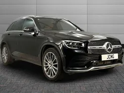 Black Used 2021 Mercedes GLC300 AMG Line Premium SUV | £32,250 (Fair price)
