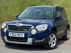 Blue Used 2012 Skoda Yeti GreenLine SUV | £3,995 (Good price)
