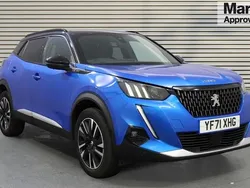 Blue Used 2022 Peugeot 2008 Premium SUV | £17,301 (Fair price)