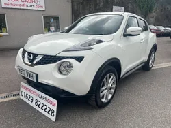 White Used 2017 Nissan Juke N-Connecta SUV | £6,395 (Fair price)
