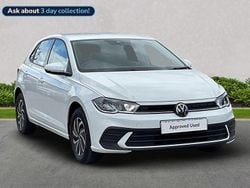 White Used 2022 VW Polo Life Hatchback | £13,837 (Fair price)