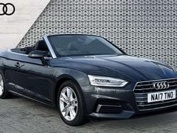 Grey Used 2017 Audi A5 Cabriolet Sport Cabriolet | £15,624 (Fair price)