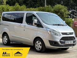 Silver Used 2018 Ford Tourneo Custom Titanium Van | £11,490