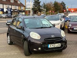 Black Used 2012 Nissan Micra Acenta Hatchback | £5,995 (Expensive)