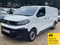 White Used 2024 Vauxhall Vivaro Van | £17,500 (Fair price)
