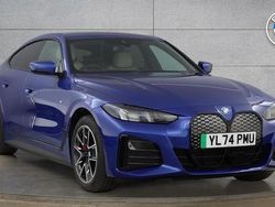 Blue Used 2025 BMW i4 M Sport Sedan | £39,750 (Fair price)