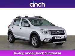 Silver Used 2018 Dacia Sandero Lauréate Hatchback | £7,399 (A bit pricey)