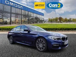 Blue Used 2017 BMW 520 M Sport Sedan | £15,890 (Fair price)