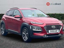 Red Used 2019 Hyundai Kona Premium SE SUV | £10,795 (A bit pricey)