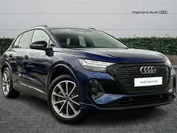 Blue Used 2023 Audi Q4 e-tron Comfort SUV | £39,985 (Expensive)