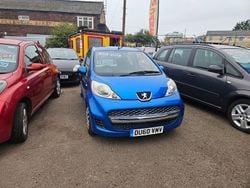 Blue Used 2010 Peugeot 107 Hatchback | £1,299 (Fair price)