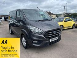Grey Used 2018 Ford Transit Custom Limited Van | £11,000 (Good price)