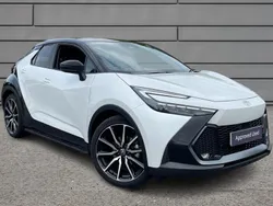 White Used 2024 Toyota C-HR Sport SUV | £31,195 (Fair price)