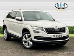 White Used 2018 Skoda Kodiaq SUV | £17,850 (Fair price)
