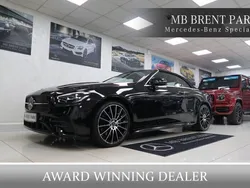 Black Used 2022 Mercedes E220 AMG line Cabriolet | £34,000