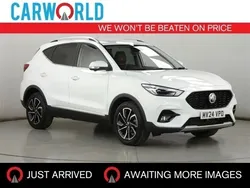 White Used 2024 MG ZS Exclusive Sedan | £16,790 (Fair price)