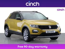 Yellow Used 2022 VW T-Roc Design SUV | £15,079 (Fair price)