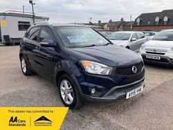 Blue Used 2015 Ssangyong (KGM) Korando SUV | £5,995