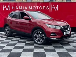 Red Used 2018 Nissan Qashqai N-Connecta SUV | £8,650 (Fair price)