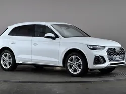 White Used 2022 Audi Q5 S-Line SUV | £27,498 (Good price)