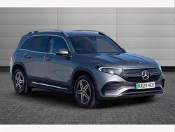 Mountain grey Used 2024 Mercedes EQB350 AMG line SUV | £31,990 (Fair price)
