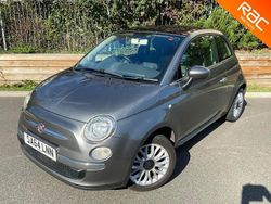 Grey Used 2014 Fiat 500 Lounge Hatchback | £2,795 (Fair price)