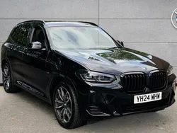 Black Used 2024 BMW X3 M Sport SUV | £40,690 (Fair price)