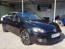 Black Used 2013 VW Golf Cabriolet GT Cabriolet | £3,890 (Fair price)