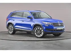 Energy blue Used 2021 Skoda Kodiaq SE Drive SUV | £20,004 (Fair price)