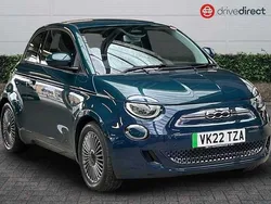 Green Used 2022 Fiat 500e Icon Hatchback | £11,850 (Fair price)