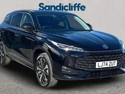Metallic black pearl Used 2024 MG HS Trophy SUV | £21,080 (Expensive)