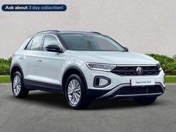 White Used 2024 VW T-Roc Life SUV | £19,729 (Good price)