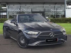 Grey Used 2025 Mercedes CLE300 AMG Line Premium Cabriolet | £52,995 (Fair price)