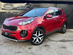 Red Used 2017 Kia Sportage GT-Line S SUV | £12,395 (Good price)
