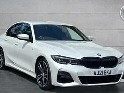 White Used 2021 BMW 330 M Sport | £28,992 (A bit pricey)
