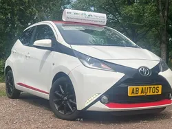 White Used 2017 Toyota Aygo x-press Hatchback | £6,350 (Fair price)