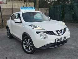 White Used 2017 Nissan Juke Tekna SUV | £5,495 (Good price)