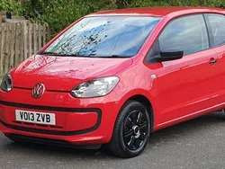 Red Used 2013 VW up! take up! Hatchback | £2,995 (Fair price)